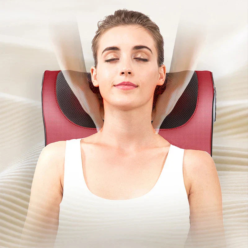 Curato by DZ™ Red Pillow Massager – جهاز تدليك الوسادة الحمراء