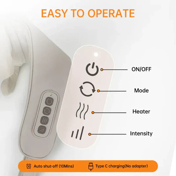 Curato by DZ™ Kneading Massager (Shoulder and Neck) – مدلك عجن للكتف والرقبة