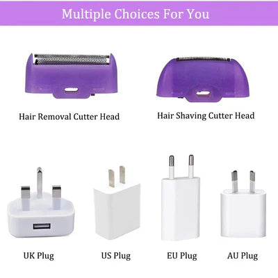 Curato by DZ™Purple Epilator – آلة إزالة الشعر البنفسجية