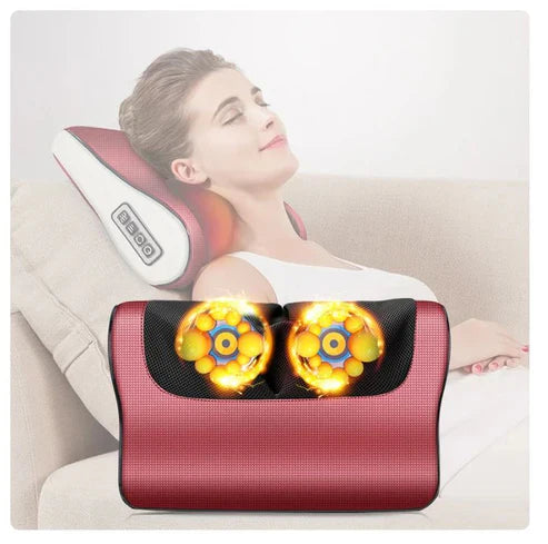Curato by DZ™ Red Pillow Massager – جهاز تدليك الوسادة الحمراء